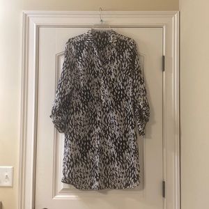 Black and white dress from The Limited